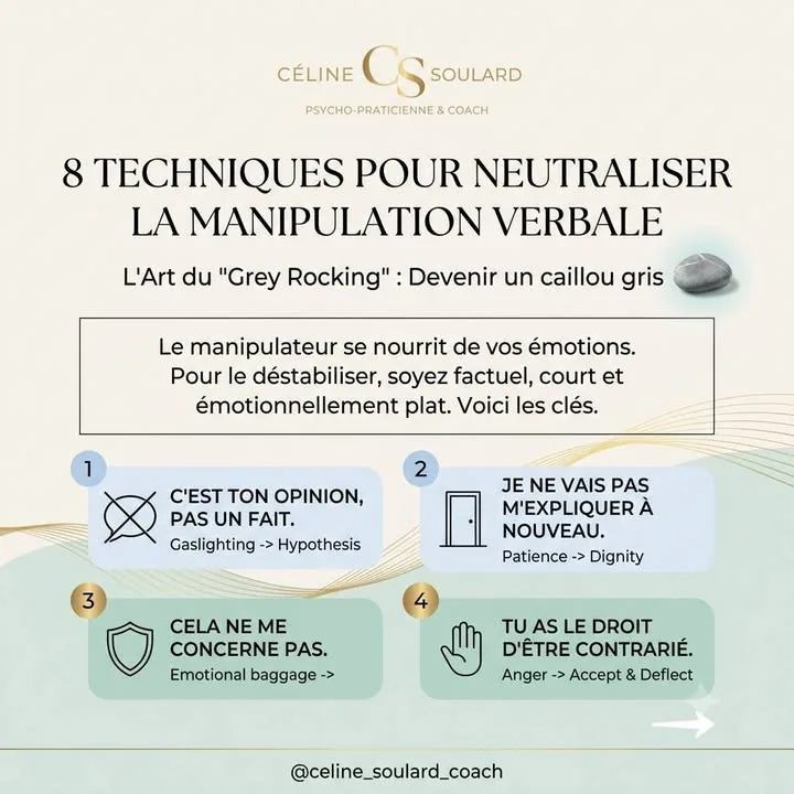Illustration associĂ©e Ă la publication "đ§ Les 8 techniques pour neutraliser la manipulation par le verbe"