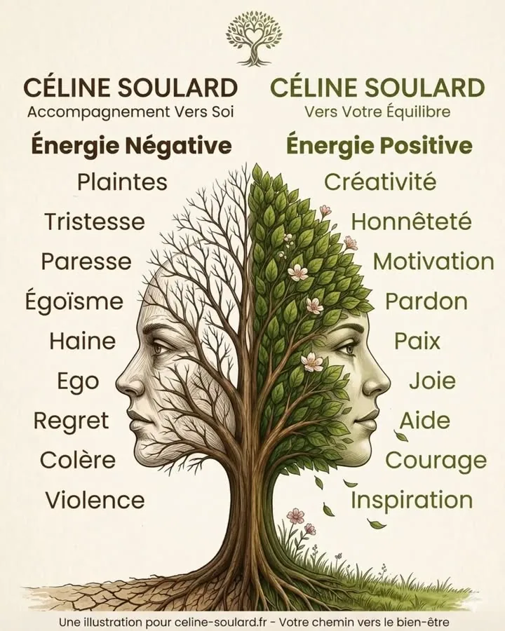 Illustration associée à la publication "Nos pensées et la qualité de nos relations façonnent notre quotidien"